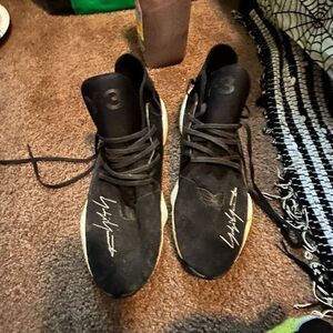 Adidas Y-3 Yohji Yamamoto Signature Boost Sneakers - Size 14 Black & White